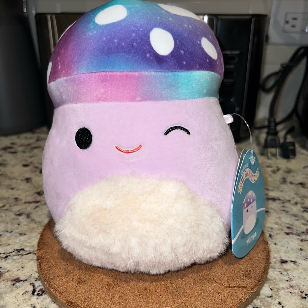 New Minya the Purple Mushroom squishmallows